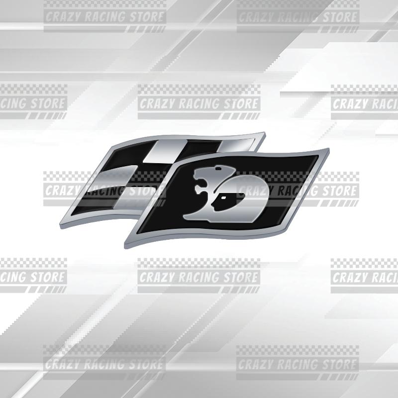 Car Badges HSV Racing Flag Trunk Emblem Metal Stickers Body Decals Letter Grille Decor For Holden HSV Astra Commodore GTS R8