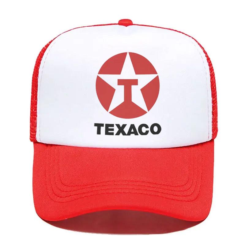 Classic Texaco Mesh Trucker Hat Fashion Unisex Women Advertising Travel Team Baseball Caps Truker Hats snapback cap hats for Unisex