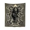 Bedroom Living Room Tapestry Horror Skull Tapestry Halloween Black and White Ghost Tapestry Tapestry Home Decor