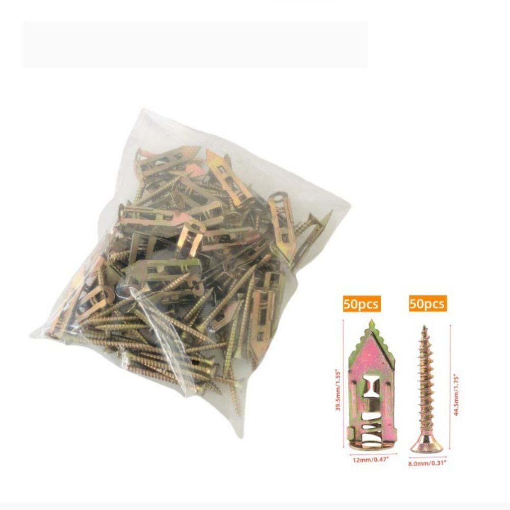 Self Drilling Hammer Driver Screw Hollow Wall Plug Nail-in Metal Wall Screw  Concrete