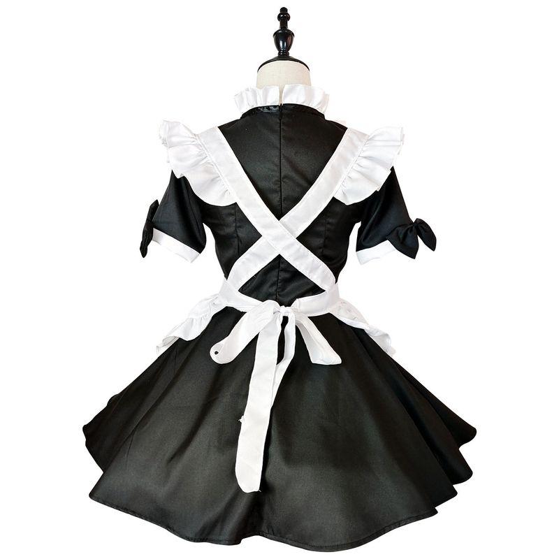 Bear Maid Costume Cosplay Maid Restaurant Maid Anime Performance Costume Cute Lolita Black and White Maid