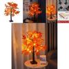 Led Maple Tree Light With 24 Leds For Thanksgiving Christmas Party Home Decoration Indoor Garden Scene
