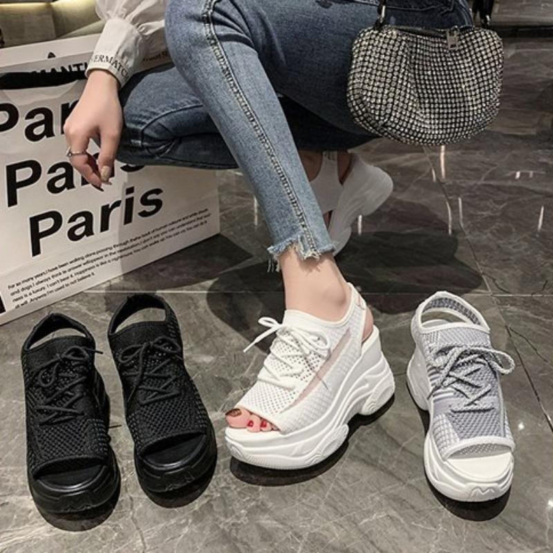 Summer Ladies Breathable Wedge Sandals