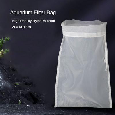 5 Stück 300 Mesh Nylon Filterbeutel Aquarium Bio-Bälle Kohlefiltermedien Isolierbeutel Lebensmittel-Filtersiebe Netz Küchenbeutel