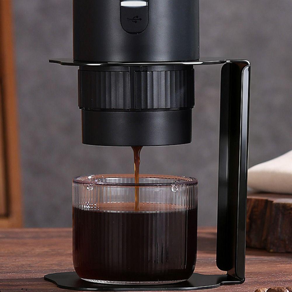 Portable Pour Over Coffee Drip Stand Hand Brewed Sturdy Coffee Machine Bracket Steel Universal Espresso Machine Stand Bar Shop