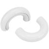 Heavy Duty NBR Tow Hook Cover Weatherproof Designs Strong Front Hitch Covers Simple Installation 2pcs for F150