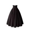 Autumn Winter Lolita Women's Y2K Half Skirt Elegant CLA Slim Fit Classical Simple Long Skirt Versatile