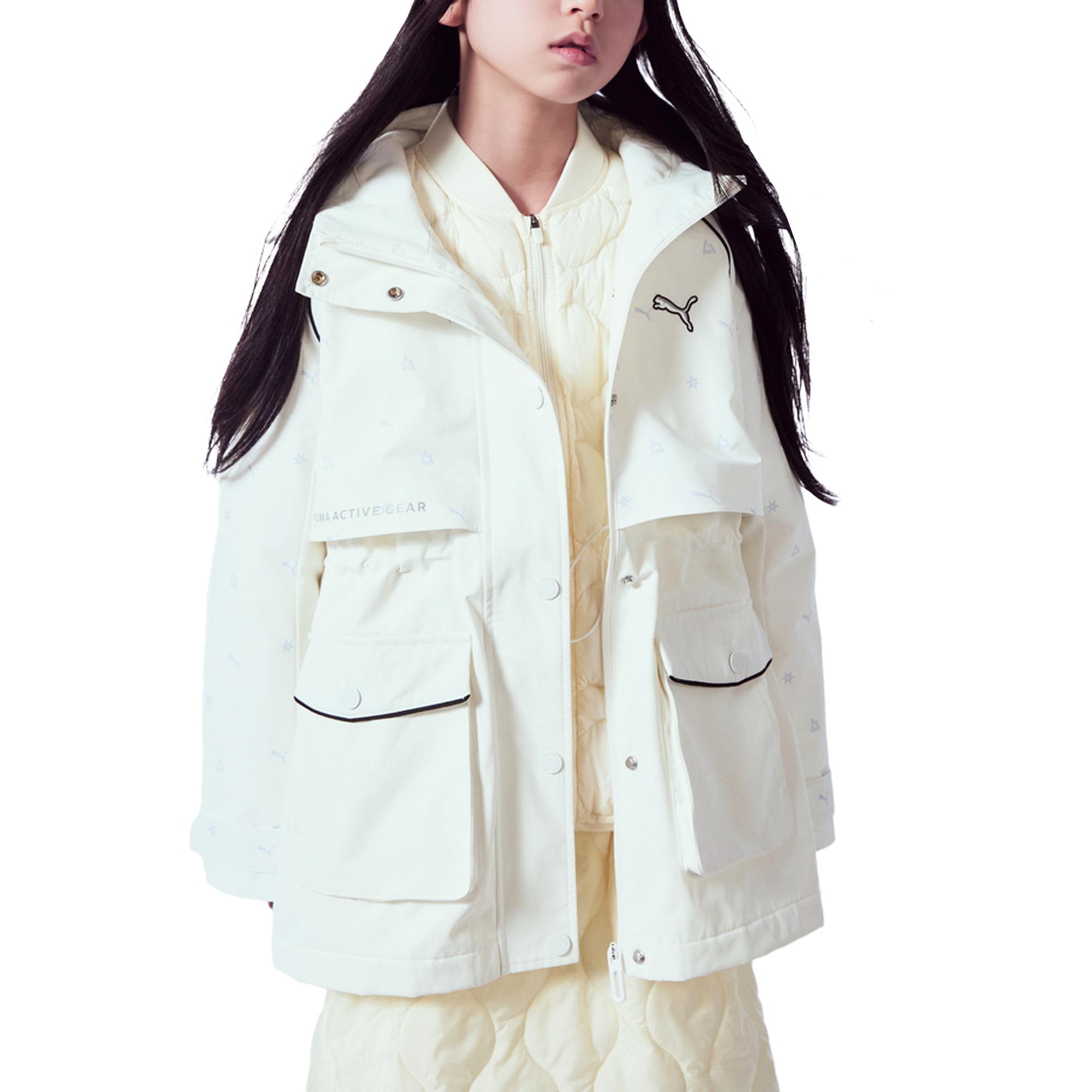 PUMA Kids Down Jackets Hooded Non Detachable Thickened Hooded 353425107004-00310 110