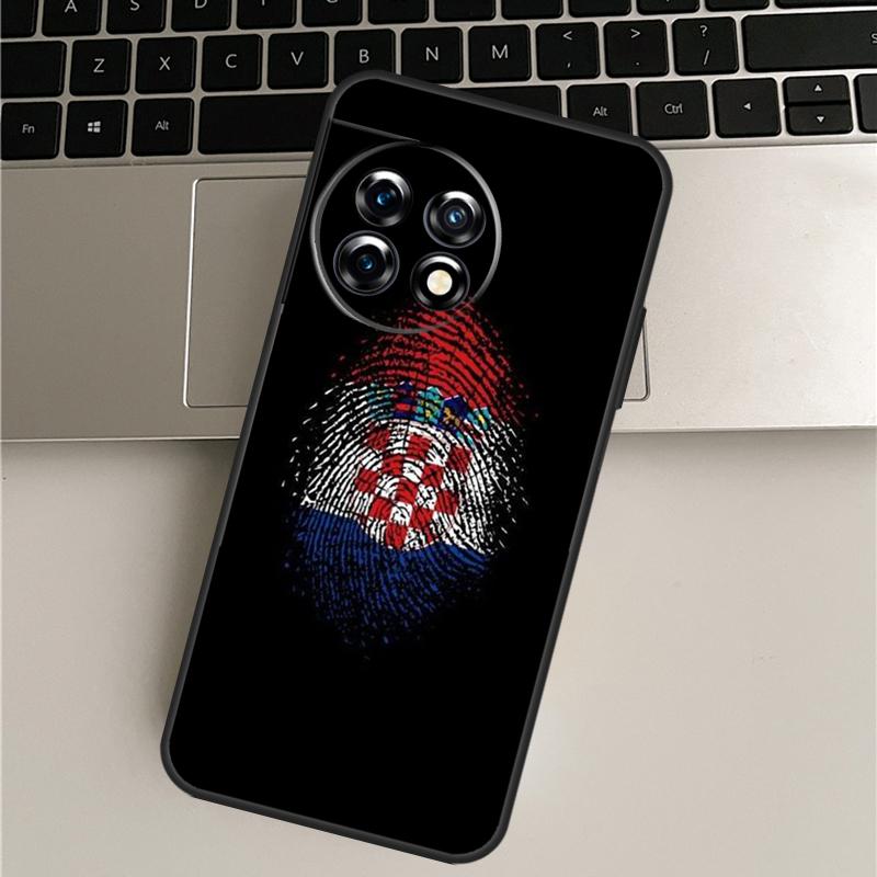 Croatia Flag Case For OnePlus Nord 5 CE 3 4 Lite N20 N30 OnePlus 15 R 13T 10T 9 Pro 11 12 13 12R 13R Cover