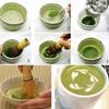 3Pcs/Set Tea Sticks Japanese Matcha Tea Set Match Bowl Tea-Making Tools Green Tea Whisk Brush Reusable Bamboo Ceramic
