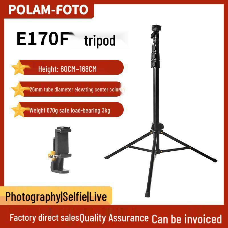 

Floor-Standing Mobile Phone Tripod for Live Streaming & Photography Selfies