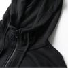 Nike Buchstabendruck Kapuzen-Reißverschluss Langarm-Sweatshirt Schnelltrocknend Bequem Lange Hose Lässiger Sportanzug Herren Sweatshirt, Hose BV2649-010+DD5004-010