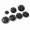BMW 7Pcs Badge Logo 3D Wheel Center Cap Set Fit E36 E46 E53 E90 E60 E93 E87 G01 G20 X3 X5 X6 X7 F30 F20 Auto Accessories