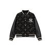 MLB Baseball Jacket Unisex Black 3AJPM0634-50BKS