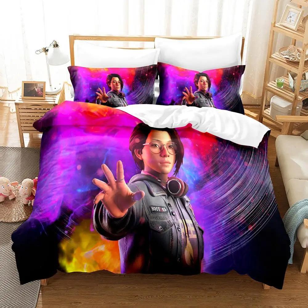 Game Life Is Strange Before The Storm Bedding Set Boys Girls Twin Queen Size Duvet Cover Pillowcase Bed Kids Adult