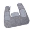 Neck and Shoulder Heating Wrap 3 Temperature Settings 3 Timers Velvet Heated Neck Shoulder Pad Gray