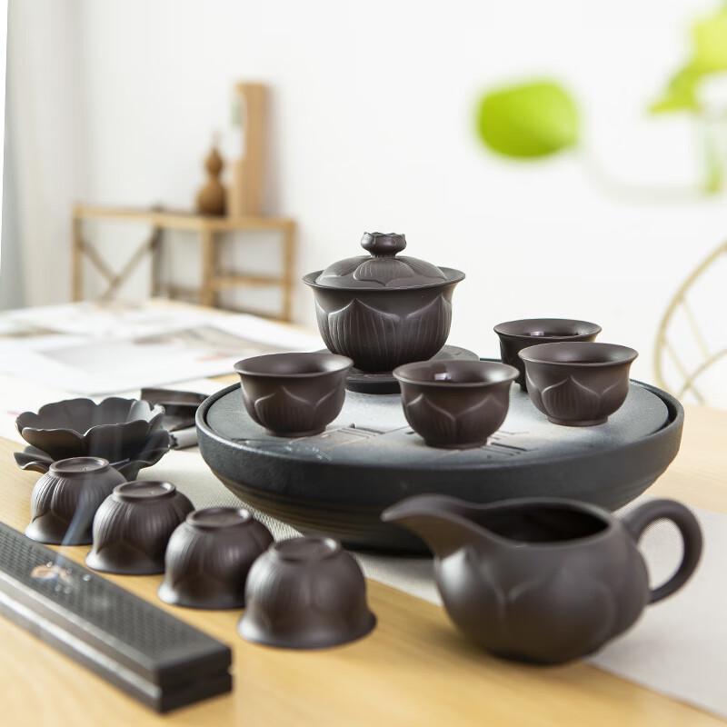 Zisha Ancient Style Tea Set