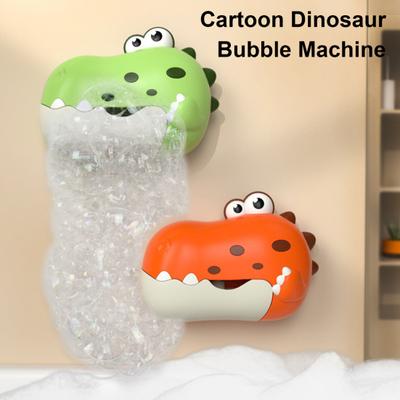 Dinosaur Bath Bubble Machine for Toddlers Automatic Bathtub Toys Bubble Maker Fun