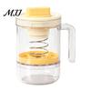 Fridge Storage Yogurt Maker Greek Strainer, Spiral Pressing Structure Making Kit, Effective Separation Kitchen Gadgets for of Whey Presser,