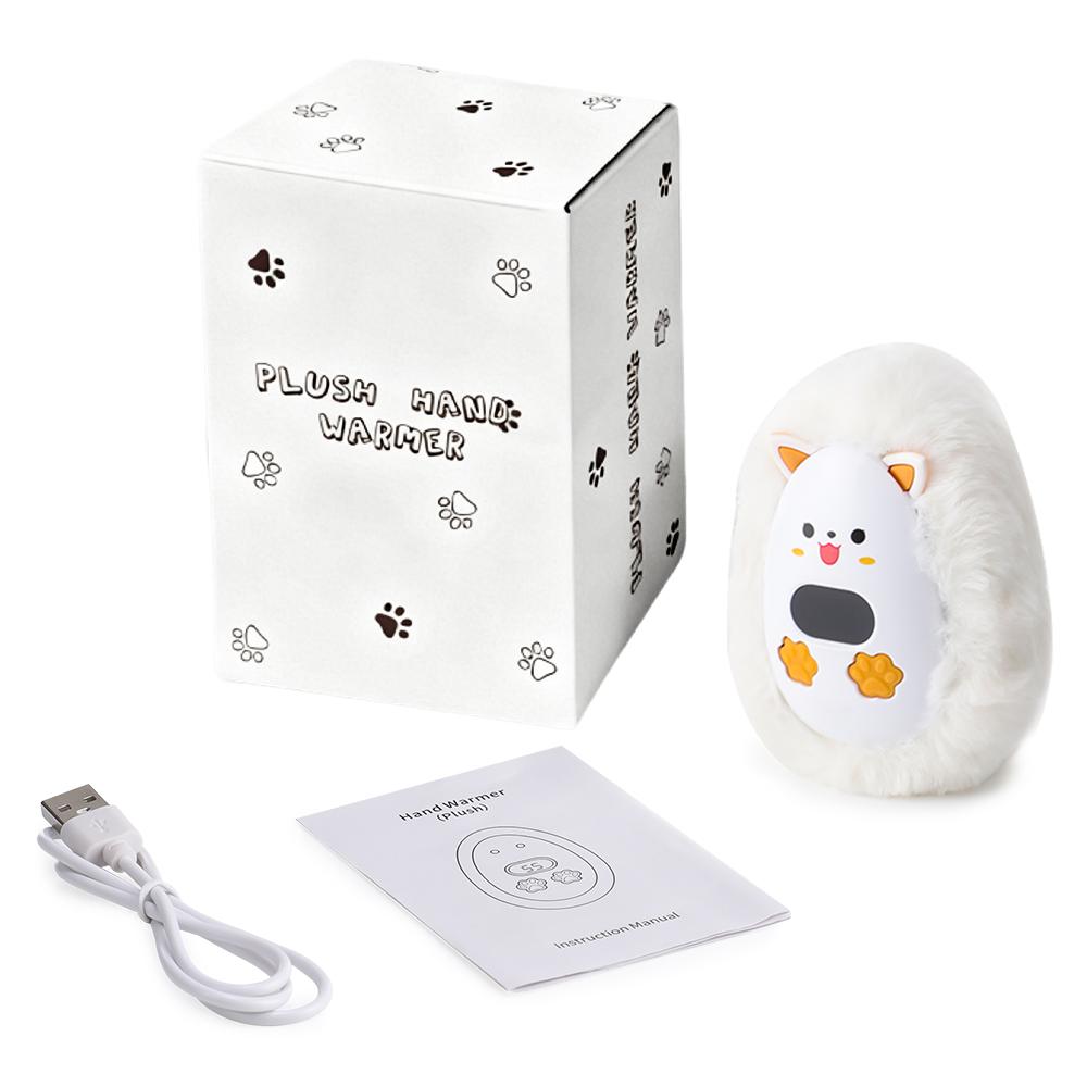 

Plush Hand Warmer Electric Hand Warmer Digital Display Mini Hand Warmer Heater 3 Temp Adjustable Portable Hand Heater for Winter