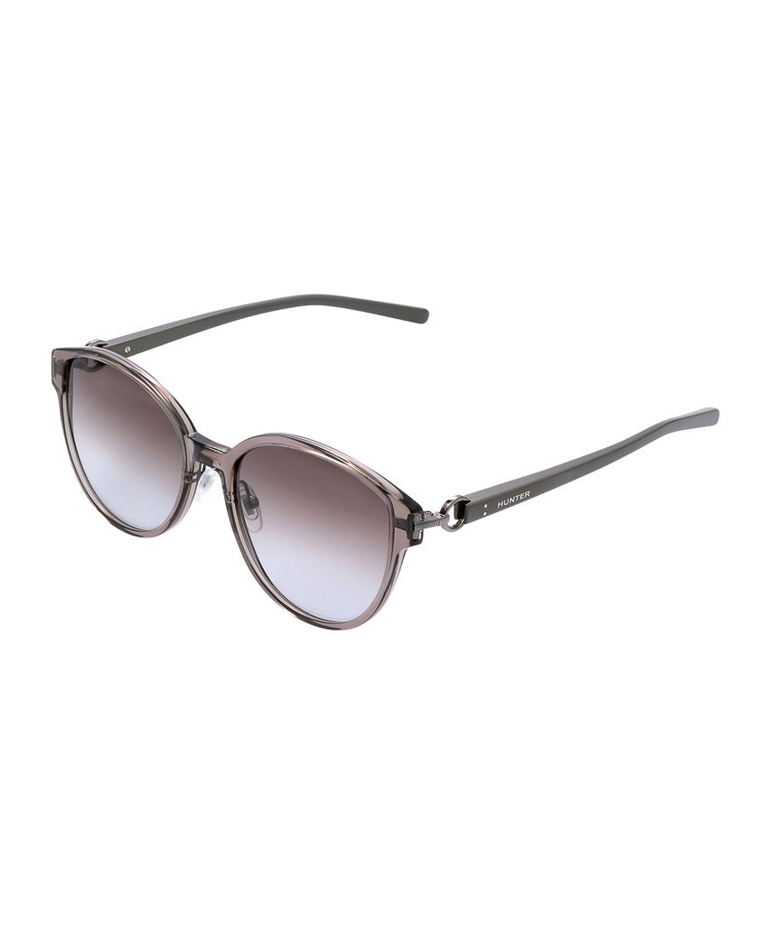 Heonteoaiweeo [Woman] Front And Temple Jewelry Connect Sunglasses - Gray Htb14