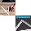 F26C Stainless Steel Ruler Drawing Tool for Students Professional Drafting Architecture Engineering Art Ruler 150/200/300mm