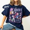 Huntrix Demon Hunters T-shirt Huntrix Tshirt Mira Rumi Joey T-shirt Anime T-shirt Clothing Short Sleeve Men Women All-season