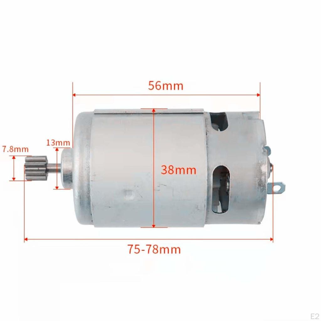 12V DC Getriebemotor für Bohrmaschinenanwendungen