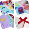 100 PZ Mini Fiocchi per Artigianato, Piccoli Fiocchi di Nastro per Artigianato, Accessori Decorativi Fiocchetto Multicolore.