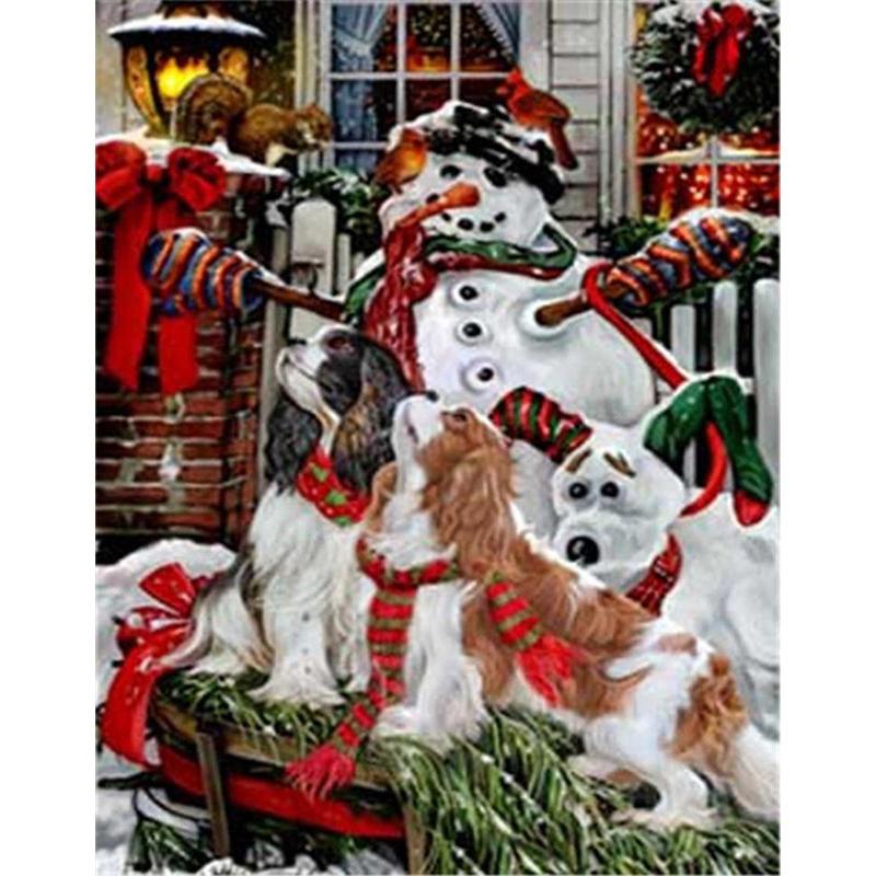 5D DIY Diamond Painting Cute Puppy Diamond Mosaic Diamond Embroidery Full Set Cross Stitch Kits Home Decor Gifts