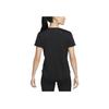New Nike Dri-FIT Swoosh Women's Short-Sleeve Running Top Black FB4697-010