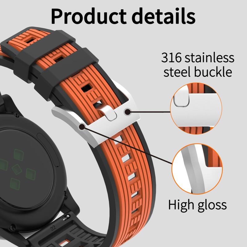 Silikon Sportarmband 22mm 20mm Für Amazfit Active 2/GTS 2 3 4 Armband Für Amazfit Balance/Stratos/GTR 2 3 4 42mm Uhrenarmband