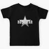 Vedetă rock (metalic) Tricou pentru copii