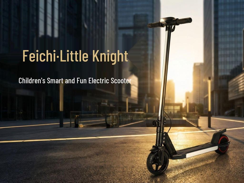 Teen & Child Folding Electric Scooter with Lithium Battery and LED Display