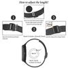 For Google Pixel Watch 4 45mm/3 45mm Milanese Loop Band Stainless Steel Adjustable Wrist Strap with Clasp