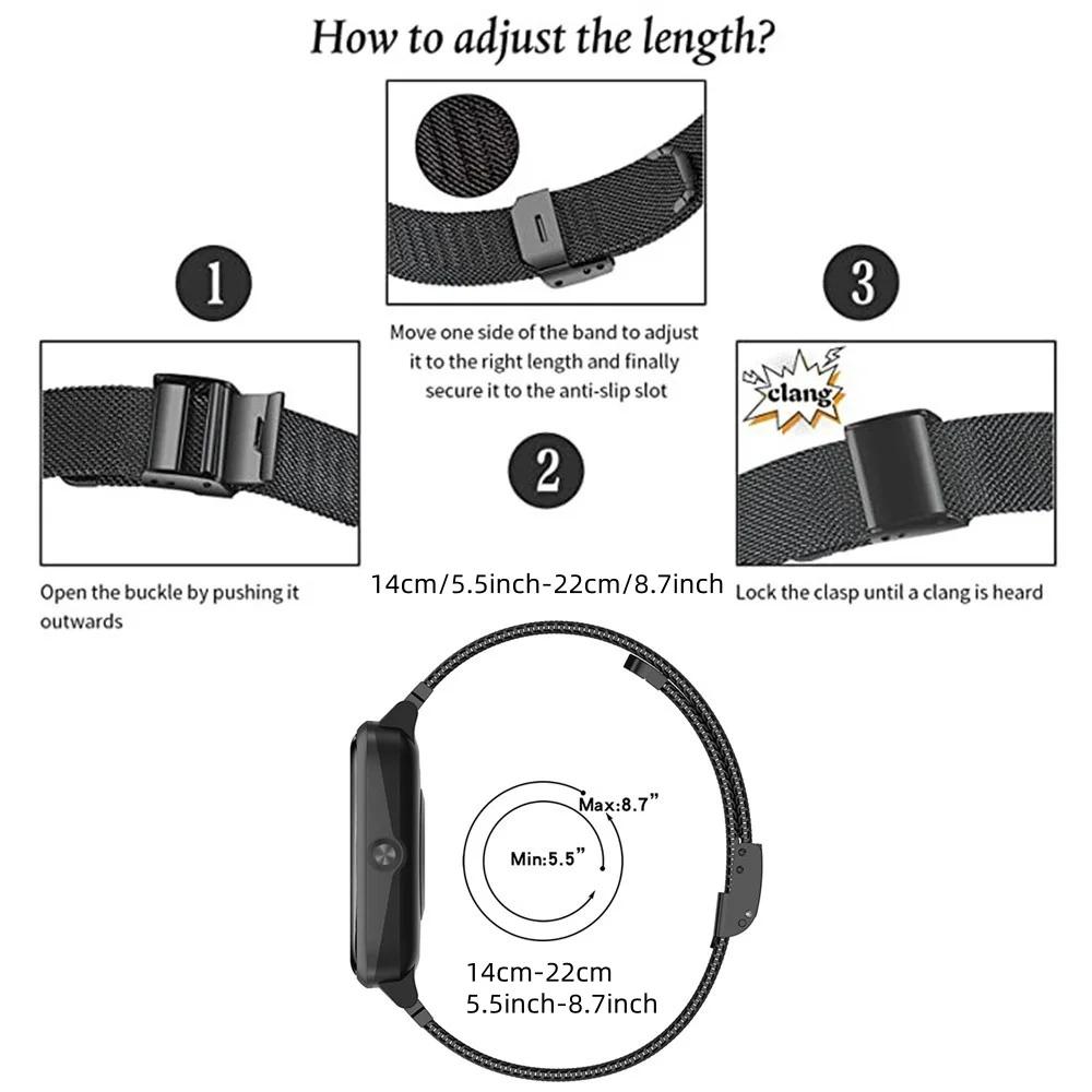 For Google Pixel Watch 4 45mm/3 45mm Milanese Loop Band Stainless Steel Adjustable Wrist Strap with Clasp