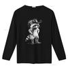 Racoon Cowboy Funny Meme T Shirt Unique Design for Western Fashion Lovers Vintage Washed Streetwear Fashion Stretched Homme