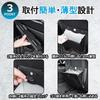 LED Dustbin with Magnetic Hanging Slim and Car Storage Seat Back Large Waterproof [Aspade] Car-Specific Closure, Type, Compact, Case, Pocket, Stylish,
