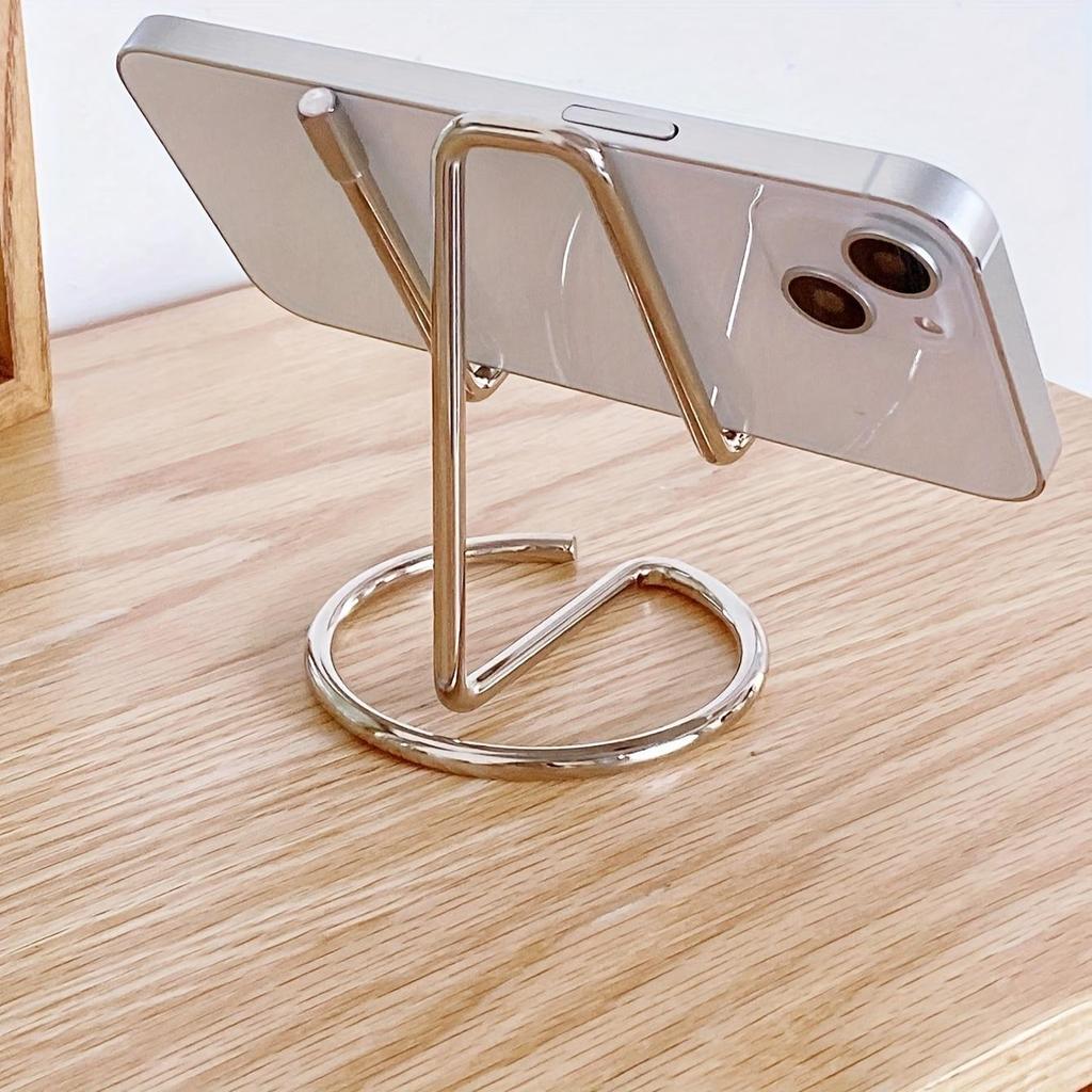 Eenvoudige Desktop Mobiele Telefoon Houder Standaard Creatieve Smartphone Luie Beugel Universele Tablet Mobiele Telefoon Ondersteuningshouder Cadeaus