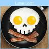 Silicone Skull Fried Egg Mold Pancake Ring Shaper Breakfast Funny Cooking Tool