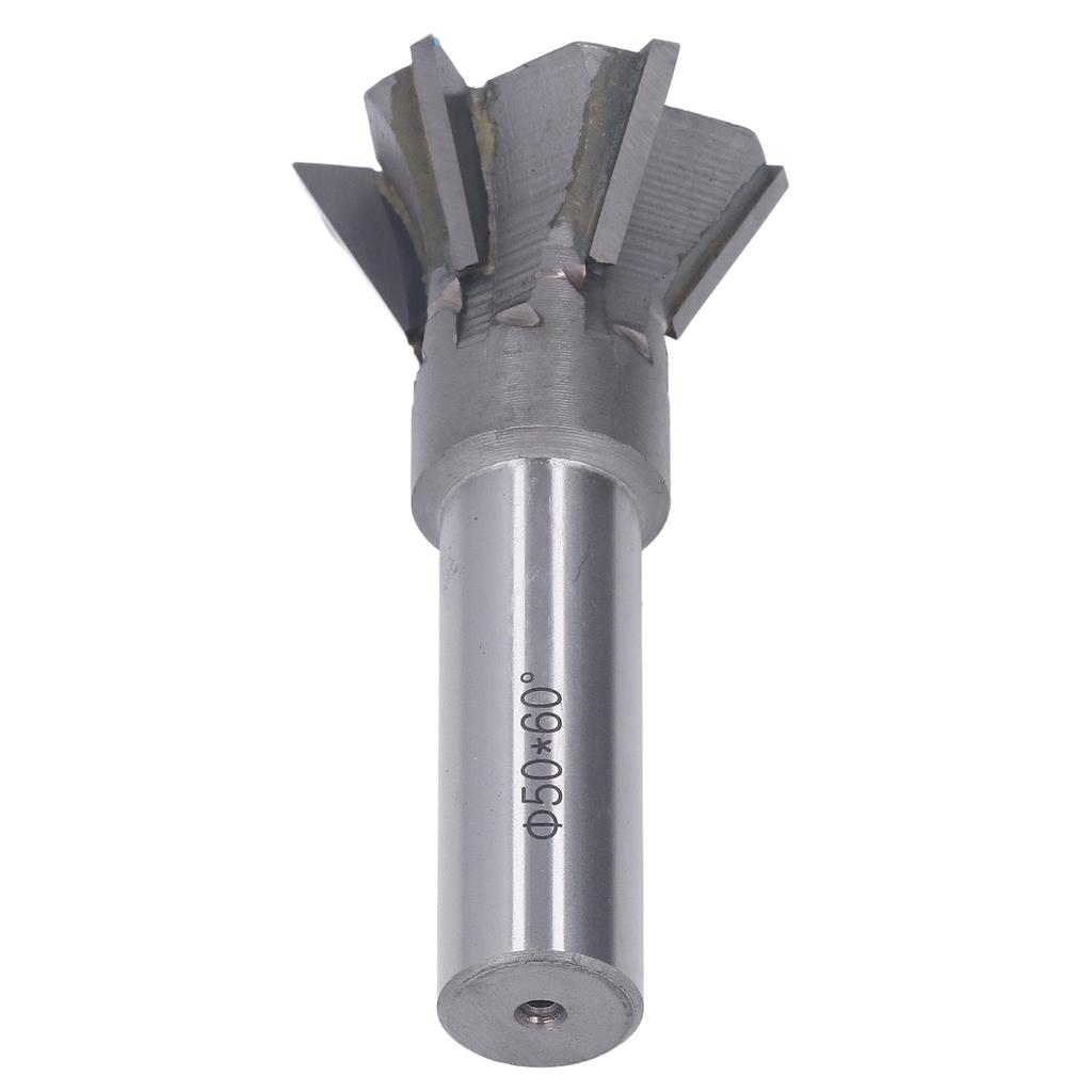 Schwalbenschwanzfräser, Abschrecken, Hartmetall, 6 Klingen, gerader Schaft, Fräswerkzeug für Edelstahl