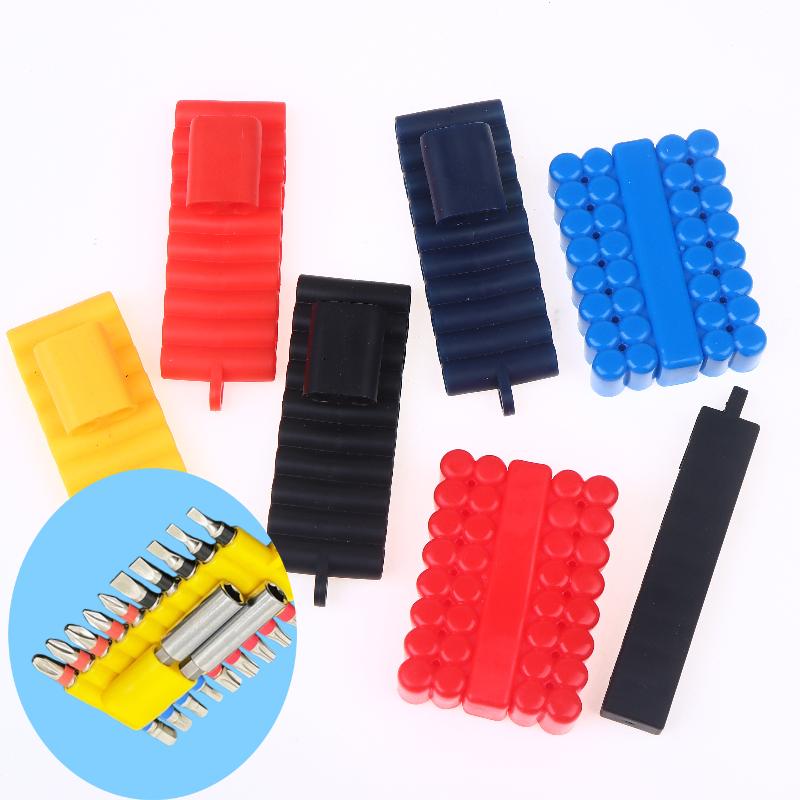 2/3/5Pcs 10/22/32 Holes Storage Case Screw Driver Head Drill Bits Stand Case Tool 1/4" Hex Shank Screwdriver Bit Holder
