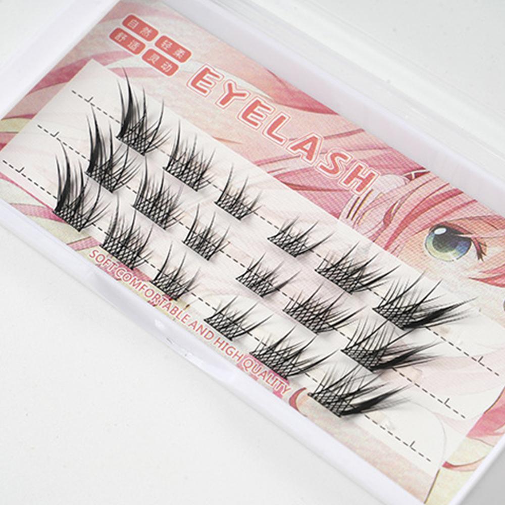 Natural Look False Eyelashes Fox Eye DIY Lash Extensions DIY at Home Anime Lash