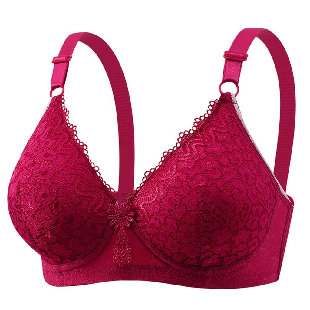 Lace Underwire Bra for Women Adjustable Straps Supportive Design Lightweight Breathable Fabric Comfortable Fit Everyday Wear