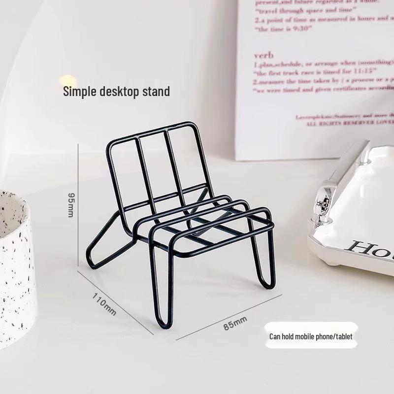 Minimalist Cute Chair Phone Holder – Perfect for Students and Dorm Rooms