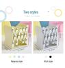 Kaba Bear Retractable Book Stand - Simple Iron Desktop Bookshelf with Macaron Colors