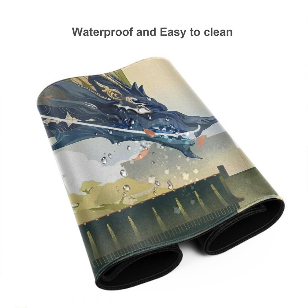 Jinhsi Wuwa Mouse Pad 500X1000 Mm Large Gaming Mousepad Gamer XL Rubber Otaku Keyboard Pad Laptop Desk Mat