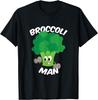 Brokkoli Mann Lustiges Gemüse Geschenk Lustiges T-Shirt Unisex T-Shirt