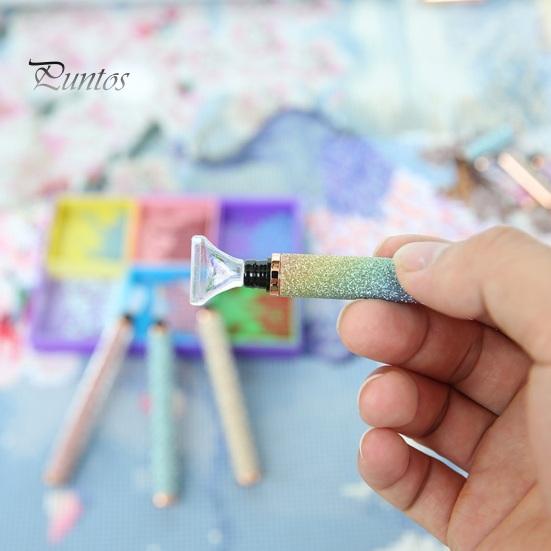 Pero na maľovanie kamienkami 5D Rolovacie umelecké pero Súprava na maľovanie kamienkami Nástroj Príslušenstvo Stylus Vŕtacie pero Zdobenie nechtov Krížiková výšivka Nechty Krása