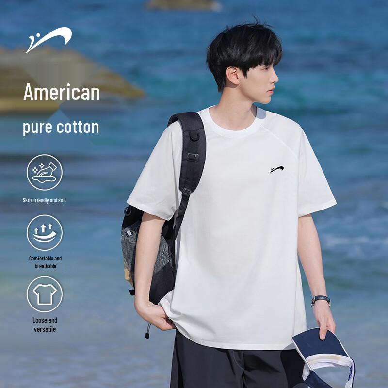 Guirenniao Men s Breathable Loose Fit Short Sleeve T-Shirt 4XL